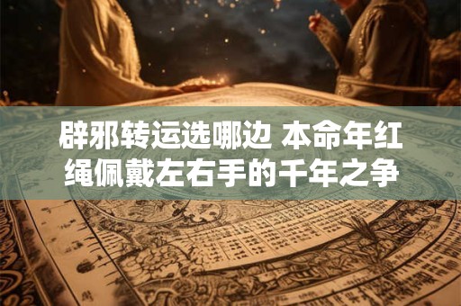 辟邪转运选哪边 本命年红绳佩戴左右手的千年之争