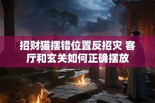 招财猫摆错位置反招灾 客厅和玄关如何正确摆放