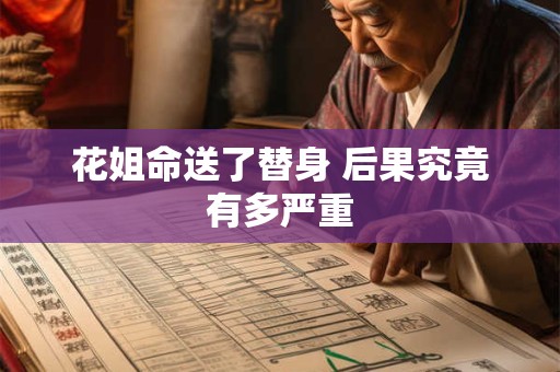 花姐命送了替身 后果究竟有多严重