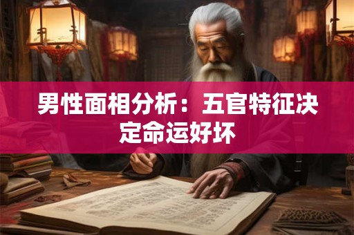 男性面相分析：五官特征决定命运好坏
