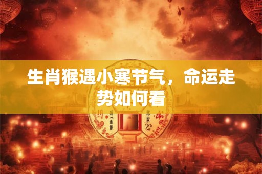 生肖猴遇小寒节气，命运走势如何看
