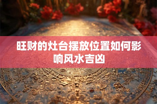 旺财的灶台摆放位置如何影响风水吉凶