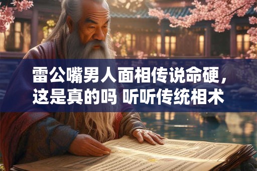 雷公嘴男人面相传说命硬，这是真的吗 听听传统相术怎么说