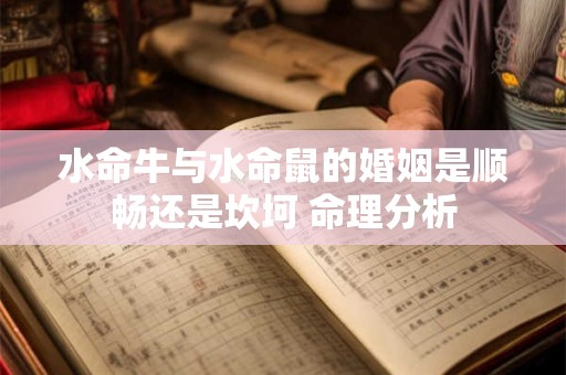 水命牛与水命鼠的婚姻是顺畅还是坎坷 命理分析