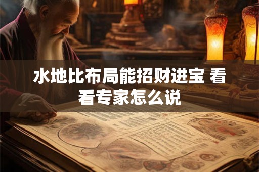 水地比布局能招财进宝 看看专家怎么说
