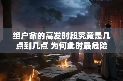 绝户命的高发时段究竟是几点到几点 为何此时最危险