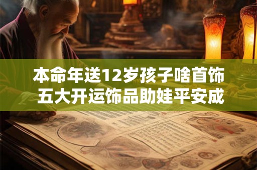 本命年送12岁孩子啥首饰 五大开运饰品助娃平安成长
