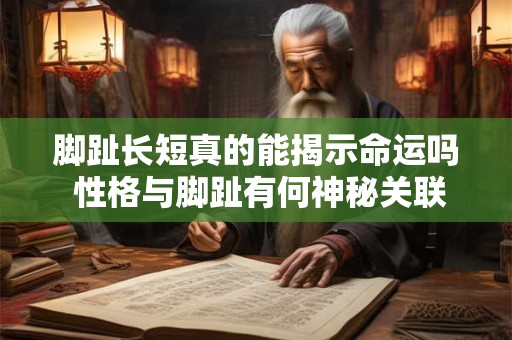 脚趾长短真的能揭示命运吗 性格与脚趾有何神秘关联