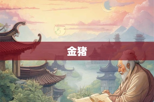 金猪