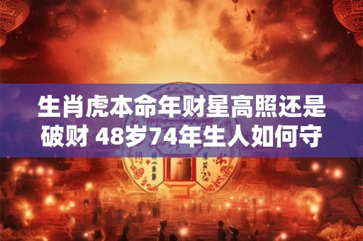生肖虎本命年财星高照还是破财 48岁74年生人如何守财