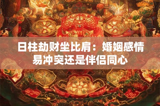 日柱劫财坐比肩：婚姻感情易冲突还是伴侣同心