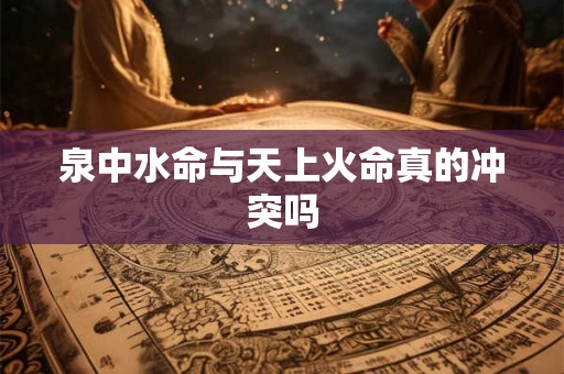 泉中水命与天上火命真的冲突吗