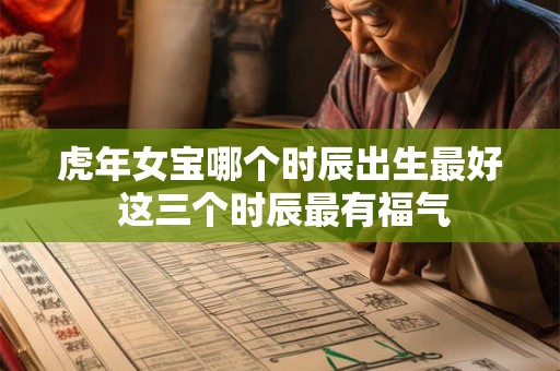 虎年女宝哪个时辰出生最好 这三个时辰最有福气