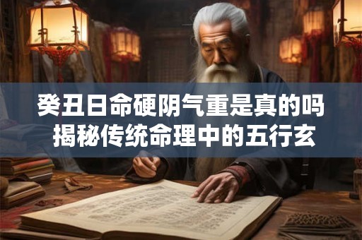 详细阅读:癸丑日命硬阴气重是真的吗 揭秘传统命理中的五行玄机 癸丑日命硬阴气重是真的吗 揭秘传统命理中的五行玄机