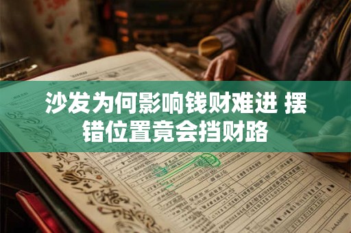 沙发为何影响钱财难进 摆错位置竟会挡财路