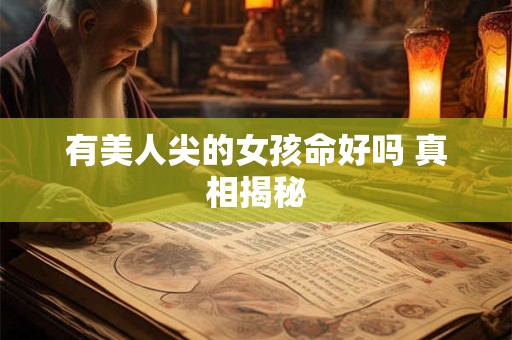 有美人尖的女孩命好吗 真相揭秘
