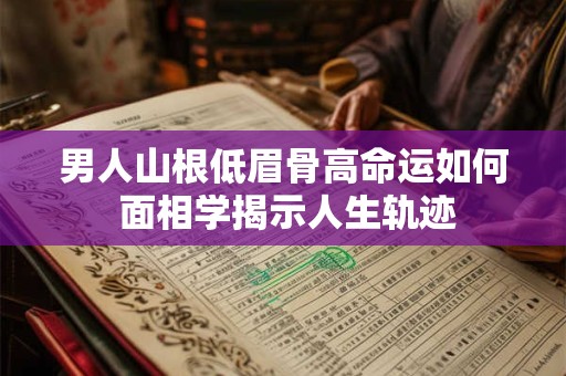 男人山根低眉骨高命运如何 面相学揭示人生轨迹