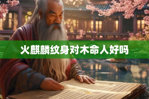 火麒麟纹身对木命人好吗