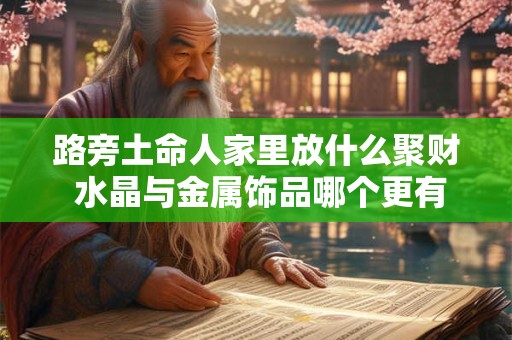 路旁土命人家里放什么聚财 水晶与金属饰品哪个更有效