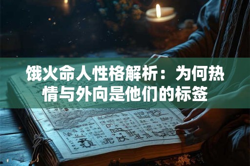 饿火命人性格解析：为何热情与外向是他们的标签