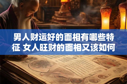 男人财运好的面相有哪些特征 女人旺财的面相又该如何看