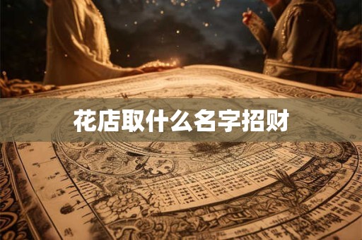 花店取什么名字招财