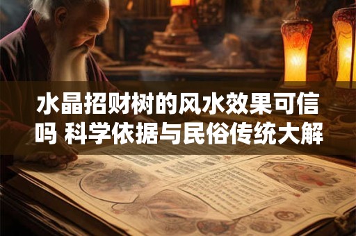 水晶招财树的风水效果可信吗 科学依据与民俗传统大解析