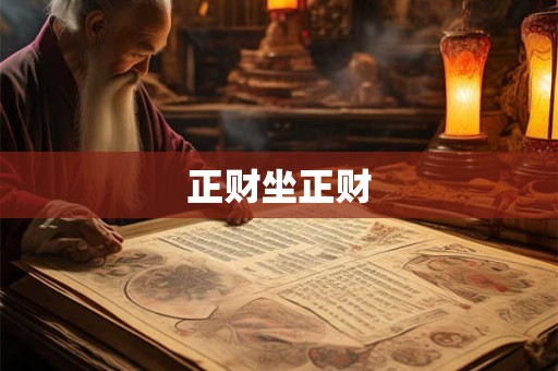 正财坐正财