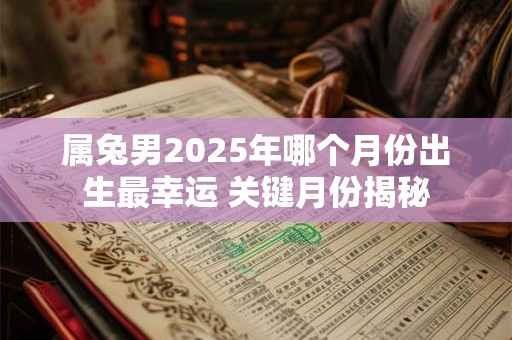 属兔男2025年哪个月份出生最幸运 关键月份揭秘