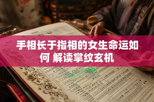 详细阅读:手相长于指相的女生命运如何 解读掌纹玄机 手相长于指相的女生命运如何 解读掌纹玄机