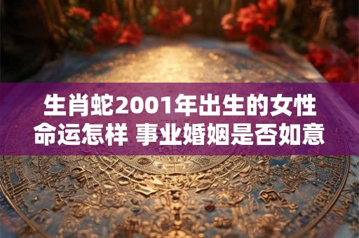 生肖蛇2001年出生的女性命运怎样 事业婚姻是否如意