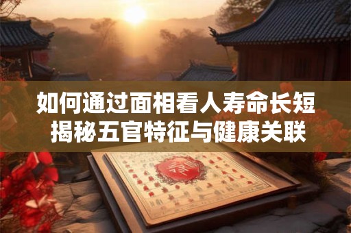 如何通过面相看人寿命长短 揭秘五官特征与健康关联