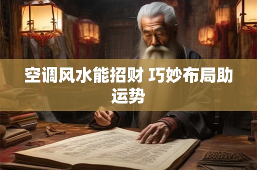 空调风水能招财 巧妙布局助运势