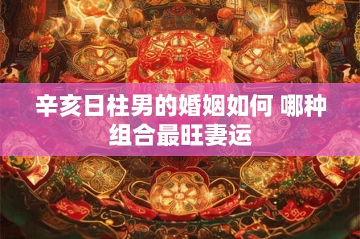 详细阅读:辛亥日柱男的婚姻如何 哪种组合最旺妻运 辛亥日柱男的婚姻如何 哪种组合最旺妻运