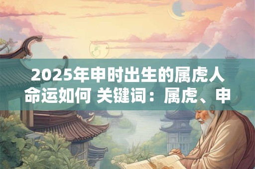 2025年申时出生的属虎人命运如何 关键词：属虎、申时