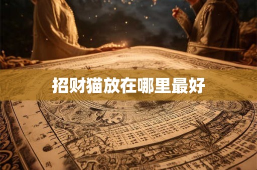 招财猫放在哪里最好