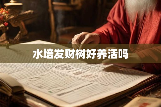 详细阅读:水培发财树好养活吗 水培发财树好养活吗