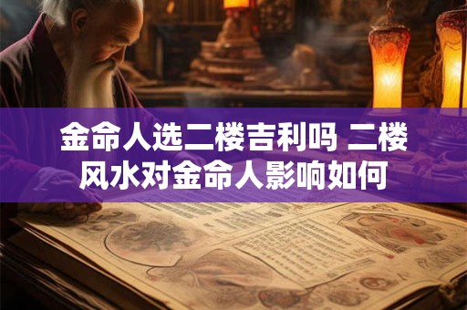 金命人选二楼吉利吗 二楼风水对金命人影响如何