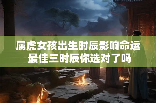 属虎女孩出生时辰影响命运 最佳三时辰你选对了吗