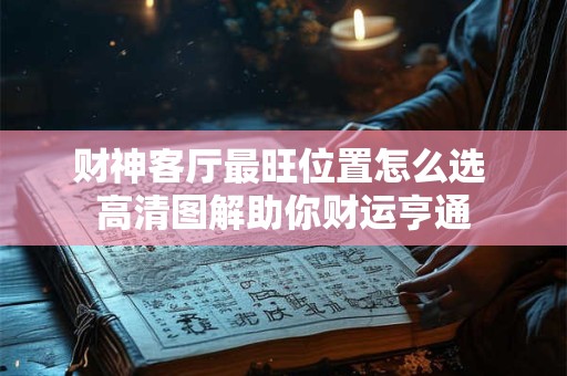 财神客厅最旺位置怎么选 高清图解助你财运亨通