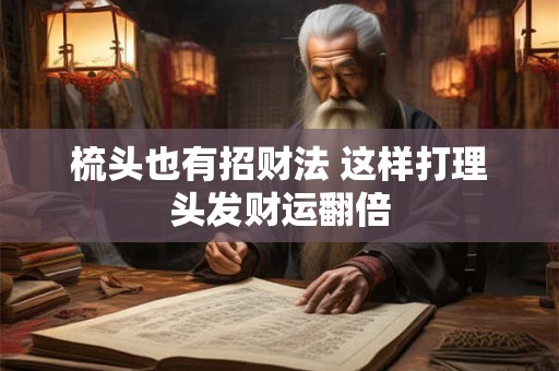 梳头也有招财法 这样打理头发财运翻倍