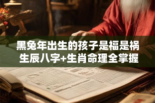 黑兔年出生的孩子是福是祸 生辰八字+生肖命理全掌握