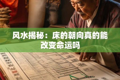 风水揭秘：床的朝向真的能改变命运吗