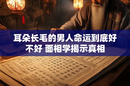 耳朵长毛的男人命运到底好不好 面相学揭示真相