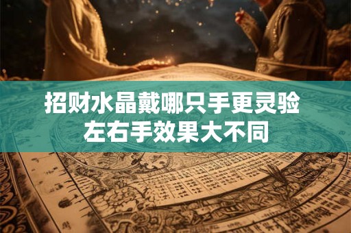 招财水晶戴哪只手更灵验 左右手效果大不同