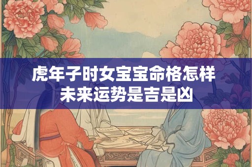 虎年子时女宝宝命格怎样 未来运势是吉是凶
