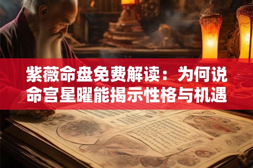 紫薇命盘免费解读：为何说命宫星曜能揭示性格与机遇