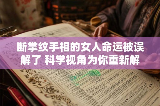 详细阅读:断掌纹手相的女人命运被误解了 科学视角为你重新解读 断掌纹手相的女人命运被误解了 科学视角为你重新解读