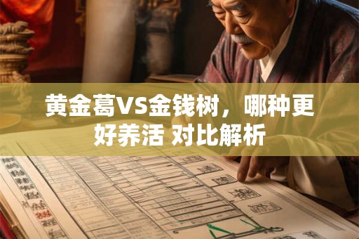 黄金葛VS金钱树，哪种更好养活 对比解析