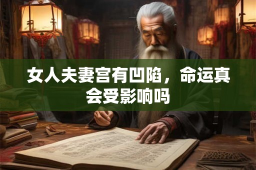 女人夫妻宫有凹陷，命运真会受影响吗